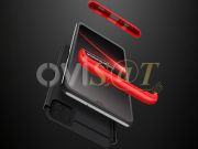 Funda GKK 360º negra y roja para Samsung Galaxy A12 (SM-A125)